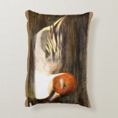 水鳥アクセント枕 アクセントクッション (裏面(縦))