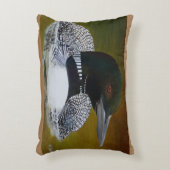 水鳥アクセント枕 アクセントクッション (正面(垂直))