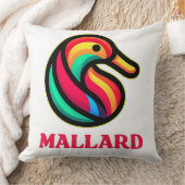 水鳥マラード クッション (ブランケット)