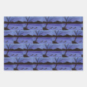 水鳥ラッピング紙シート ラッピングペーパーシート (正面3)