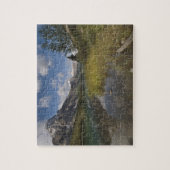 水鳥湖と氷原のパークウェイ。 ジグソーパズル (縦)