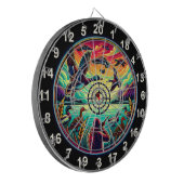 水鳥飛行目標デザイン ダーツボード (正面左)