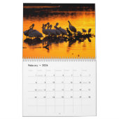 水鳥 カレンダー (2月 2026)