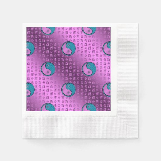 水鶏の年 縁ありカクテルナプキン (正面)