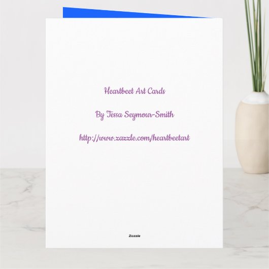 水鶏 カード (裏面)