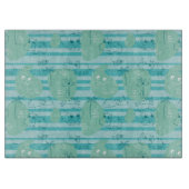 水1と遊んでいるかわいい動物 カッティングボード (正面)