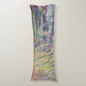 水1917年にクロード・モネ|の反射 ボディピロー (正面縦)