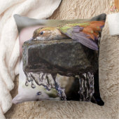 水2で置いているハチドリ クッション (ブランケット)