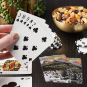 水2で置いているハチドリ トランプ (インサイチュ)