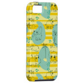 水2と遊んでいるかわいい動物 Case-Mate iPhoneケース (裏面/右)