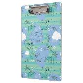 水3と遊んでいるかわいい動物 クリップボード (左)