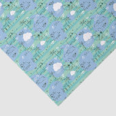 水3と遊んでいるかわいい動物 薄葉紙 (詳細)