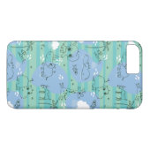 水3と遊んでいるかわいい動物 Case-Mate iPhoneケース (裏面(横))