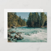 水 |アルタイ山脈、クチェッラ川 ポストカード (正面/裏面)