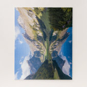 水 |アルプシー湖スイス ジグソーパズル (縦)