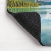 水 |カナダのジャスパー国立公園、マリーニュ湖 マウスパッド (コーナー)