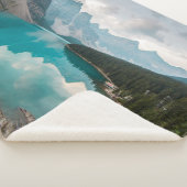 水 |カナダのモレーヌ湖 シェルパブランケット (3/4)