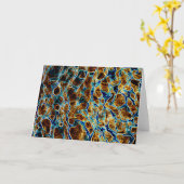 水 カード (黄色い花)