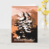 水 カード (黄色い花)