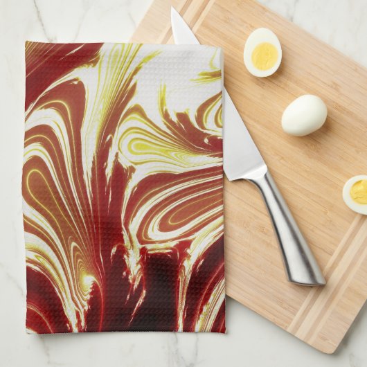 水 キッチンタオル (四つ折り)