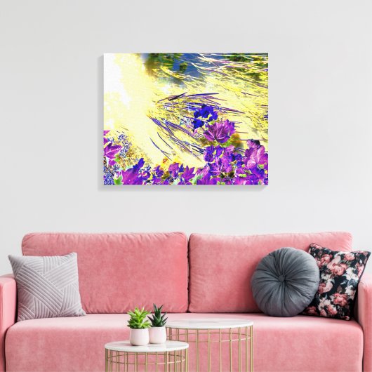 水 キャンバスプリント (インサイチュ (リビング))