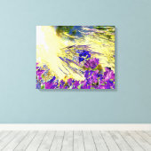 水 キャンバスプリント (インサイチュ (ウッドフロア))