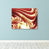 水 キャンバスプリント (インサイチュ (ウッドフロア))