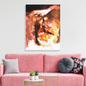 水 キャンバスプリント (インサイチュ (リビング))