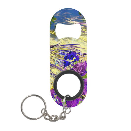 水 キーホルダー栓抜き (正面)