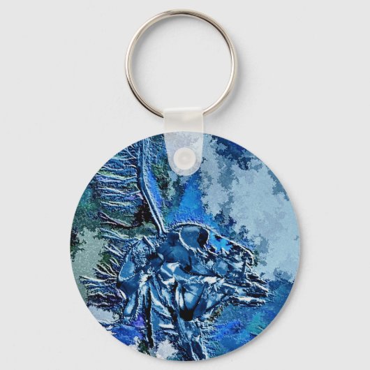 水 キーホルダー (正面)