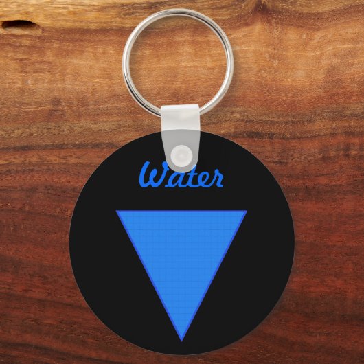 水 キーホルダー (正面)