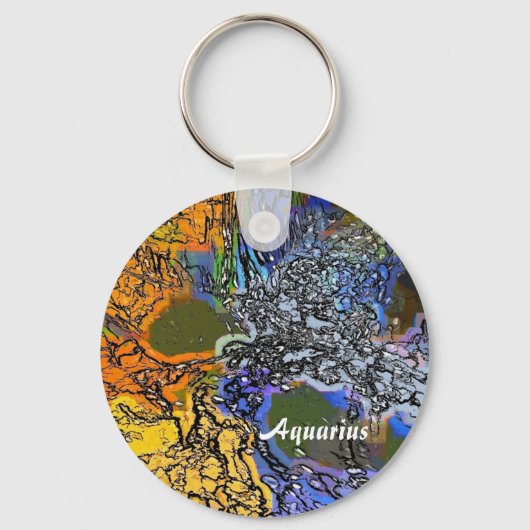 水 キーホルダー (正面)