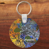 水 キーホルダー (正面)