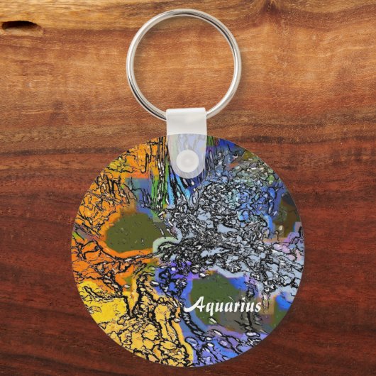 水 キーホルダー (正面)