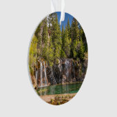 水 |グレンぶら下がったウッド湖春(コロラド) オーナメント (正面)