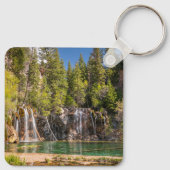 水 |グレンぶら下がったウッド湖春(コロラド) キーホルダー (裏面)
