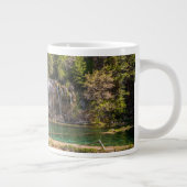 水 |グレンぶら下がったウッド湖春(コロラド) ジャンボコーヒーマグカップ (右)