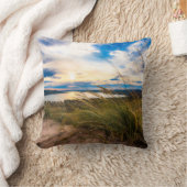 水 |グレン・レイク・スリーピング・ベア・デューンズ・ミシガン クッション (ブランケット)