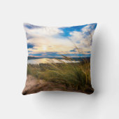 水 |グレン・レイク・スリーピング・ベア・デューンズ・ミシガン クッション (裏面)