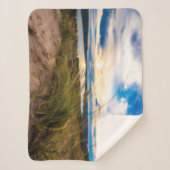 水 |グレン・レイク・スリーピング・ベア・デューンズ・ミシガン シェルパブランケット (正面)