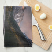 水 |コロラド州マルーンベルズ キッチンタオル (四つ折り)