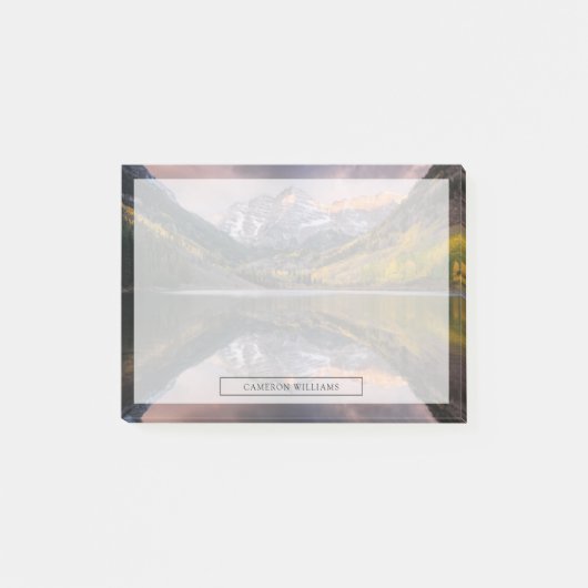 水 |コロラド州マルーンベルズ ポストイット (正面)