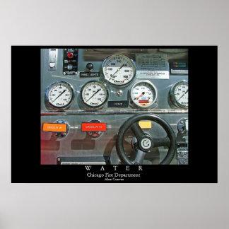 水 – シカゴ消防署 ポスター