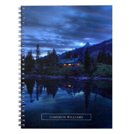 水 |ジェニーレイクグランドテトン国立公園 ノートブック (正面)