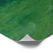 水 |スイスアルプス湖 ポスター (角)