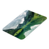 水 |スイスアルプス湖 マグネット (左側)