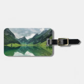 水 |スイスアルプス湖 ラゲッジタグ (正面横)