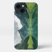 水 |スイスアルプス湖 iPhoneケース (裏面)