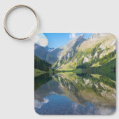 水 |スイス湖アルプス(スイス) キーホルダー (正面)