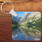 水 |スイス湖アルプス(スイス) キーホルダー (正面)